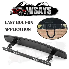 Zt035-c Weisen Zt035-q-bracket Cross Bar Rear-view Center Mirror Kit For Can-am Defender Hd5 Hd8 Hd10 Max 16-26