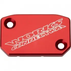 21-075 Works Connection Clutch Reservoir Cap Red For Atv/utv