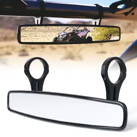 Utv-cm-g3-1.75in Xprite 15 Inch Utv Rear View Center Mirror With 1.75 Bar For Polaris Rzr 800 1000 S 900