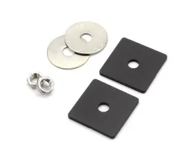 12-flatmnt Xtc Power Six12 Side Mirror Flat Mounts
