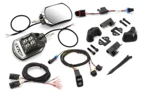 Six12-a-xped Xtc Power Six12 Led Side View Mirror Kit Amber #six12-a-xped Polaris