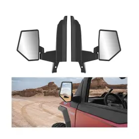 Advmirror7222024 Xutvotor Side Mirrors For Polaris Xpedition Xp/adv Adjustable Folding Rearview Mirror