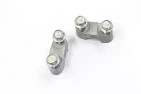 4d3-26124-00-00 Yamaha 2008 Raptor 250 Oem Handlebar Handle Clamps Mounts