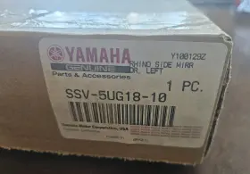 Ssv-5ug-18-10 Yamaha Svv-5ug18-10 Rhino Left Side Mirror New In Original Packaging Nos Oem
