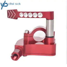 Yi127085t Yibei-tech Billet Thumb Throttle Assembly For Yamaha Banshee Yfz 350 660 700 Red