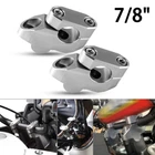 22MM 7/8" Handlebar Mount Clamps Risers Fit Moto Guzzi V7 2014-2019 New. Price: $29.58.