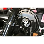 Axia Alloys Round Convex Glass Billet Arm Side Mirror Black 5" MOD5SM-BK New. Price: $79.32.