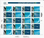 Scott #3552-55, Winter Sports, 2002, Full Mint Sheet Of 20, Nh. Price: $7.00.