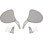 Drag Specialties 0640-1097 Chrome Tapered Mirrors With Short Slotted Stem New. Price: $113.37.
