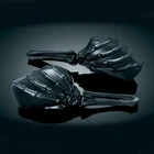 Kuryakyn Black Skeleton Hand Mirrors - 1758 New. Price: $229.99.