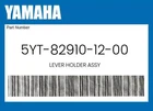 Yamaha Genuine Lever Holder Assy 5YT-82910-12-00 New. Price: $76.75.