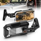 For Wrangler Tj Jk 1997-2018 Doors Off Mirrors 9-INCH Ultra-wide View Novsight New. Price: $69.99.
