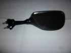Kawasaki ZX-6R, 2003-04, Right Hand Black Mirror, Complete Assembly Ready To Fit New. Price: $25.50.