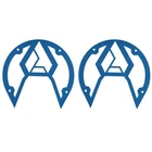 Assault Industries Sidewinder Mirror Color Bezel Kit - Blue New. Price: $20.99.