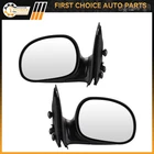 Power Side Mirrors Fits 1997-2004 Ford F-150 Manual Fold Black Cover Left+right New. Price: $66.83.