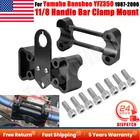 Billet Fat 1/8'' Handlebar Clamp Mount For Yamaha Banshee YFZ350 1987-2006 New. Price: $75.99.