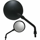 Parts Unlimited Round Mirror Black 0640-0949 New. Price: $11.17.