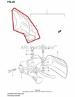 New Oem Suzuki King Quad 500 Lt-f Left Hand Knuckle Cover Guard Red. Price: $29.95.