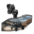 Utv Center Rear View Mirror Adjustable Clamp 1.5-2 Inch Roll Cage Ranger Rzr X3 New. Price: $54.97.