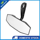 Pack Of 1.75" Round Roll Cage 10.04" Utv Rear View Center Mirror Plastic Black New. Price: $29.55.