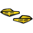 Can-am New Oem Black Yellow Handlebar Wind Deflectors, 715000525. Price: $36.99.