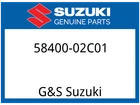 Suzuki Oem Part 58400-02C01 Cable Assy, Starter New. Price: $20.58.