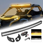 Roof Amber/white Strobe 42" Led Light Bar Mount Wire For Can Maverick R/r Max New. Price: $152.99.