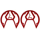 Assault Industries Sidewinder Mirror Color Bezel Kit - Red New. Price: $20.99.