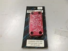 New Modquad Handlebar Clamp Billet Red W/ Flames - Yfz 450. Price: $39.95.