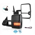 Mirrors For 2003-07 Chevy Glass L&r Power Heated Black Clearance Light Signal New. Price: $129.19.