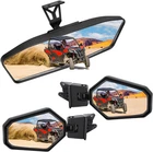 Utv Side Mirrors & Center Compatible With Can Am Maverick Trail Sport Max New. Price: $189.34.