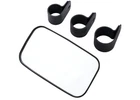 Moose Rear & Side View Utv Mirror Black Rectangle New. Price: $25.95.