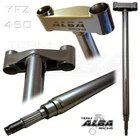 Yamaha Yfz 450 06 & Up Steering Stem +4/16" Chromolly Chromed Alba Racing 632 New. Price: $204.99.