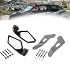 Rear Side View Mirrors + Roof 50" Light Bar Brackets For Can-am Maverick X3 Max New. Price: $47.49.
