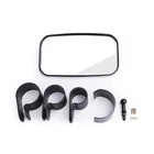 1.75" 1.5" 2" Bar Retangular Rear View Mirror For Kawasaki Mule Can-am Commander New. Price: $20.63.