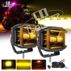 Colight 5" Side Shooter Led Work Lights Amber W/drl Wire For Can-am Maverick X3 New. Price: $136.59.