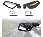 Rzr Pro Side Mirrors With Led Light, Adjustable Breakaway Rear View New. Price: $70.00.