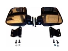 Side Mirrors Folding Custom Rectangular Flat Manual Black Housing Polaris Pair New. Price: $74.99.