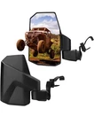 Polaris, Can-am, Side Mirrors, Universal, The Spring Back Feature New. Price: $45.00.