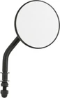 Harddrive Universal Round Mirror Black - Left/right 3IN. With 4IN. Stem New. Price: $39.99.