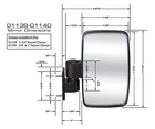 Cipa Usa 01140 Mirrors New. Price: $43.25.