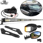 Roof 50" Led Light Bar Bracket & Rear Racing Mirrors For Can-am Maverick X3 Max New. Price: $214.69.