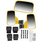 Yellow Breakaway Side Rear View Mirror For Offroad Utv 1.75 Inch Cage 1998-2025 New. Price: $32.95.