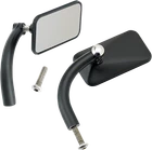 Biltwell Mirrors - Utility Side View Rectangle Perch Black Pair New. Price: $169.55.