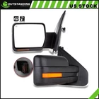 Power Heated Led Signal Light Tow Side Mirror Driver 07-14 Ford F150 Truck New. Price: $61.05.