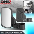 Universal Roll Cage Bar Mount Utv Black Cover Convex Glass Side View Mirrors New. Price: $16.78.