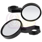 Pair Utv Round Rearview Side Mirrors With 1.75" Roll Bar For Polaris Rzr Can-am New. Price: $35.49.