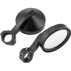 Dragonfire Black 1.75""-2"" Ss Side View Mirrors 04-0806 New. Price: $116.99.