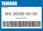 Yamaha Genuine Cable, Clutch 5FK-26335-00-00 New. Price: $33.81.
