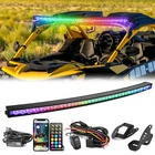 Weisen Roof 50" Rgbw Led Light Bar Mounts+key-on Wire For Can Am Maverick R/max New. Price: $269.99.